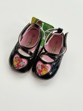 Vintage Y2K Sesame Street 2005 Elmo and Zoe Black Patent Leather Mary Janes NWT