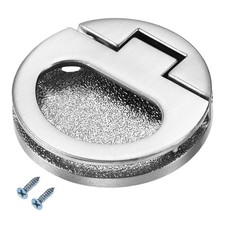 Affleurant Tirer Anneau Poignée 43.5x7mm 2pcs Tiroir Porte Bouton Brossé
