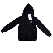 Jordan Brooklyn Hoodie Child Sz 4 XS 3-4 Yrs Black Pullover Sweatshirt NEW READ
