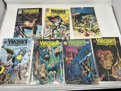 #ad Pacific Comics Vanguard Illustrated #1 7 Full Run NM HIGH GRADE $199.99