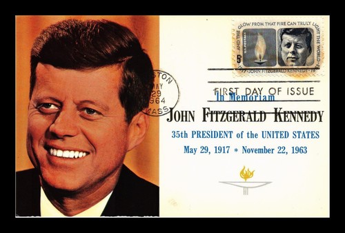 US MAXI CARD PRESIDENT JOHN F KENNEDY MEMORIAM FIRST DAY ISSUE