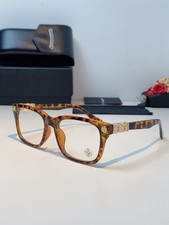 Chrome Hearts Sunglasses, Metallic Brown Frame, Couple Glasses