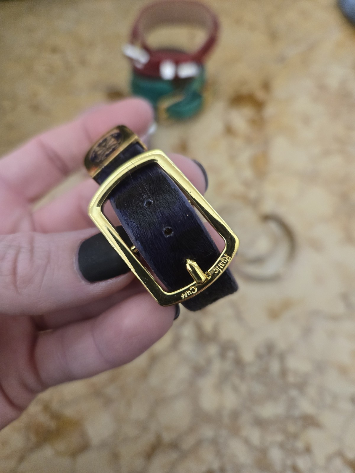 Rustic Cuff  Assorted Bracelet Lot Leather Red Gr… - image 10