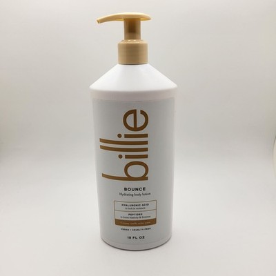 Billie Bounce Womens CREAMY VANILLA CEDAR Hydrating BODY LOTION 18 oz