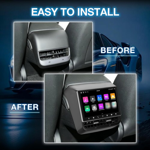 8.66" Rear Screen Compatible with Tesla Model 3 2017-2023 & Model Y 2019-2024... - Picture 5 of 9