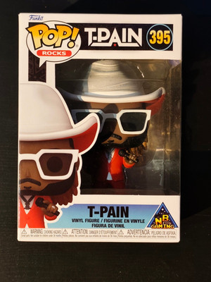 Funko Pop! Rocks T-Pain NB Gaming T-PAIN (That's Just Tips) 395 NEU MINT 01