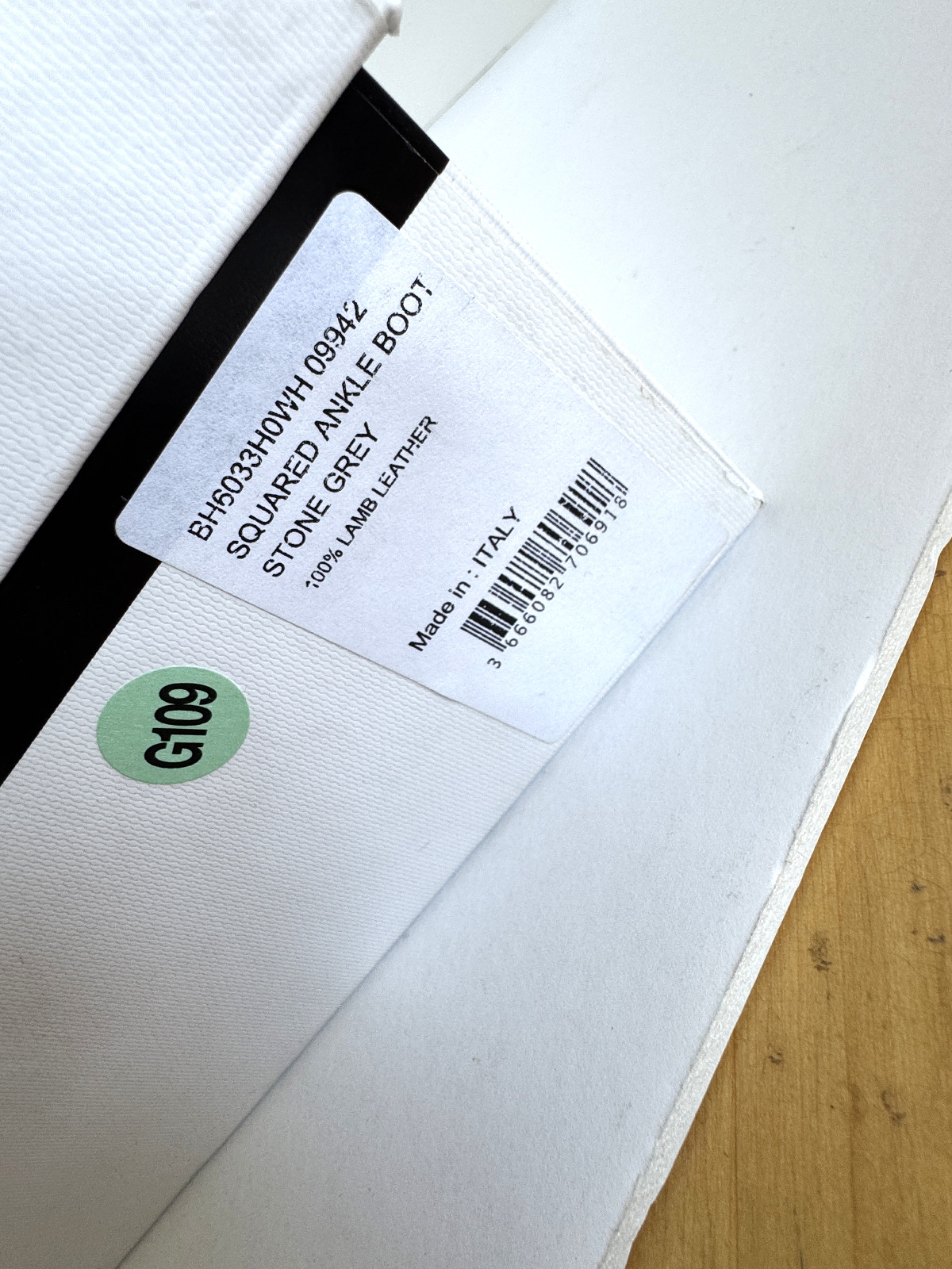 Givenchy mens square toe python boot size 42/ 9 1… - image 12