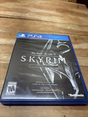 PS4 Skyrim Special Edition The Elder Scrolls V CIB Tested Fast Shipping