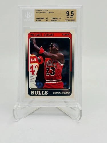 1988 Fleer Jordan BGS 9.5