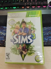 The Sims 3 (Microsoft Xbox 360, 2010) CIB Complete in Box, Near Mint Disc