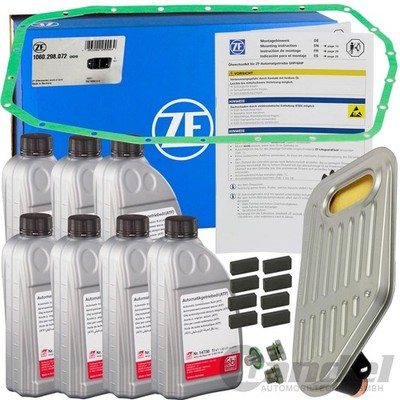 ZF ÖLWECHSELSATZ AUTOMATIKGETRIEBE+ATF ÖL 5HP19 passend für BMW 3er E46 5er E39