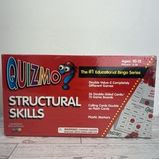 Quizmo Structural Skills Game Educational Bingo Language Teacher Ages 10-13