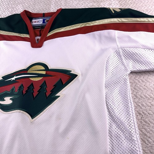 Vintage Minnesota Wild Hockey-NHL CCM Jersey Size XXL Made In Canada - Picture 6 of 20