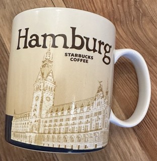 Starbucks Global Icon City Mug Hamburg Germany 16 oz