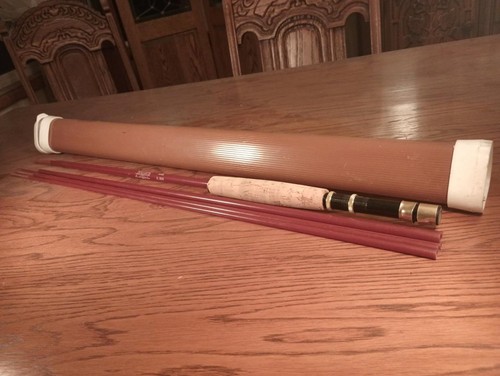 EX! FENWICK MODEL FL102-6 KIT ROD FOR 8 1/2 FOOT FLY ROD - EX IN TUBE!