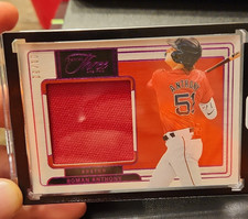 Panini Three and Two Roman Anthony Red Sox Rookie Memorabilia FCS-RA 1/32