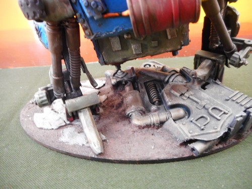 Space Orks Giga Gigant Naut Proxy Kitbash Heavy Walker Kitbash / Scratchbuilt - Picture 9 of 13