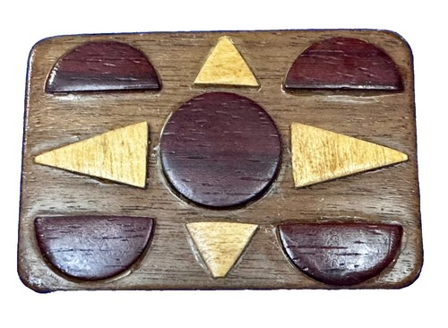 Vintage bamboo Belt With Crown Lion buckle Wooden | eBay display picture 1