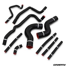 10PC SILICONE RADIATOR RAD HOSE PIPE KIT FOR SUBARU IMPREZA GC8 WRX STI 92-95