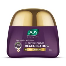 Joy Night Cream with Collagen, Jojoba, Shea Butter  Gotu Kola  50ml