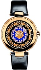 Versace Women's VK6010013 Mystique Foulard Rose Gold Ion-Plated Diamond Watch