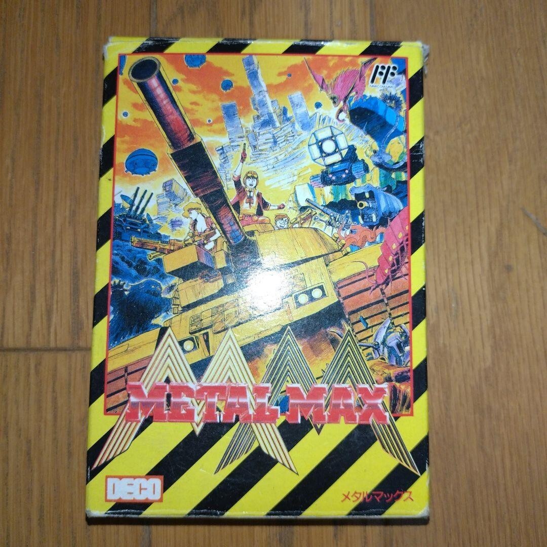 Metal Max Famicom FC NES DFC-26 1991 Data East NINTENDO NTSC-J