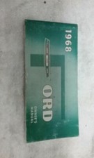 FORD PASSENGER 1968 Owners Manual 725979