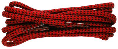 Rot & Schwarz Berghaus 180cm 4mm Kordel Schnürsenkel Wander/Walking/Arbeitsstiefel