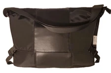 Messenger Bag JF Ferrar, Black Carry Strap, Inner zip pocket & slip pocket New