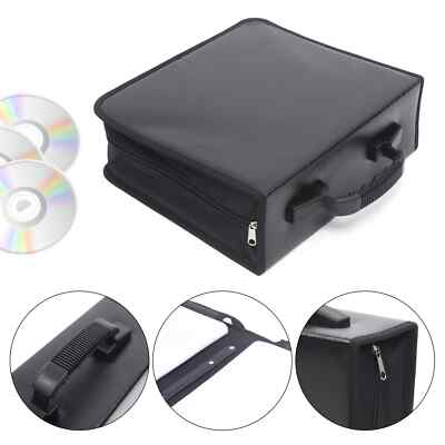 520 Disc CD Storage Case DVD Organizer Holder Bag Wallet Album Media Video Box