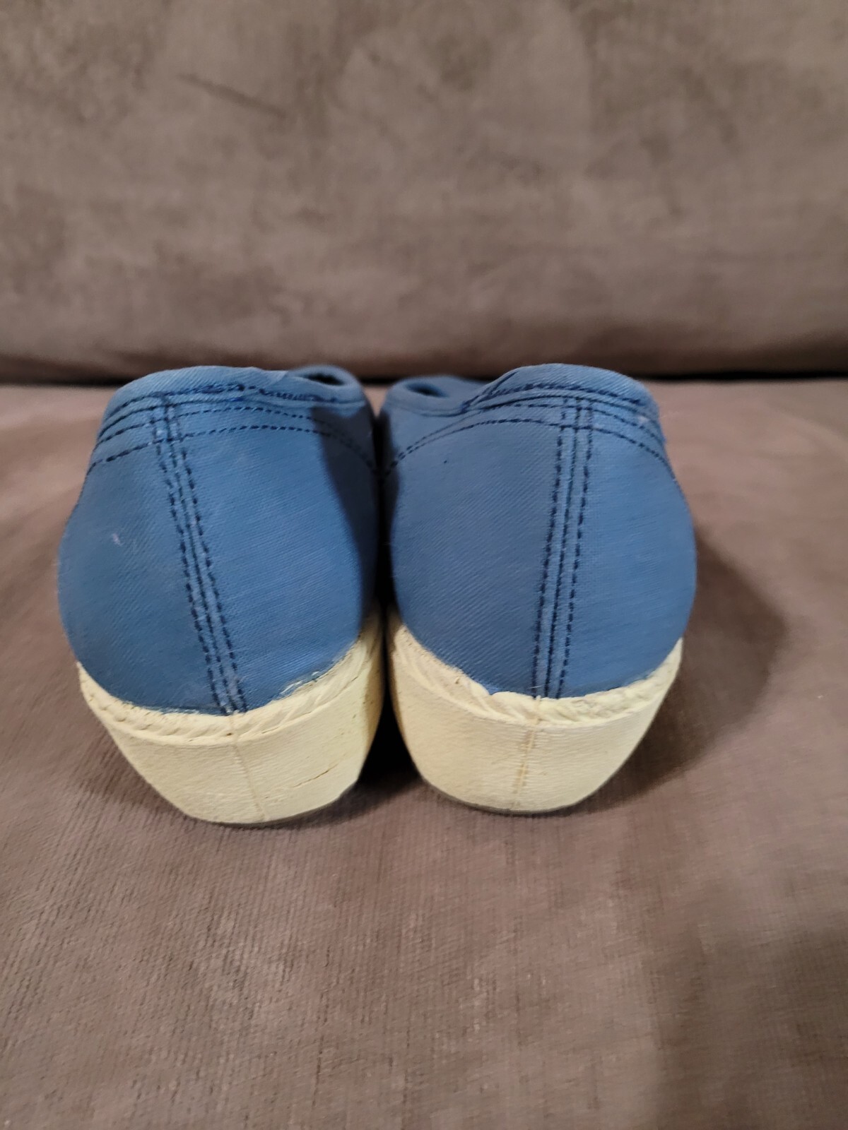 Scarpe con zeppa KEEN Cortona donna 9 tela blu acqua punta aperta