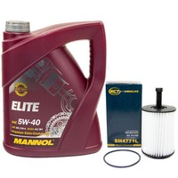 MotoröL Set 5W40 5 Liter + ÖLfilter SH4771L FüR Bmw 3Er 5Er 7Er Z3 Roadster