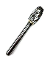 CARBIDE BURR SE-5NF ALUMA CUT  1/2" X 7/8" OVAL EGG SHAPED  HTC 94503 USA