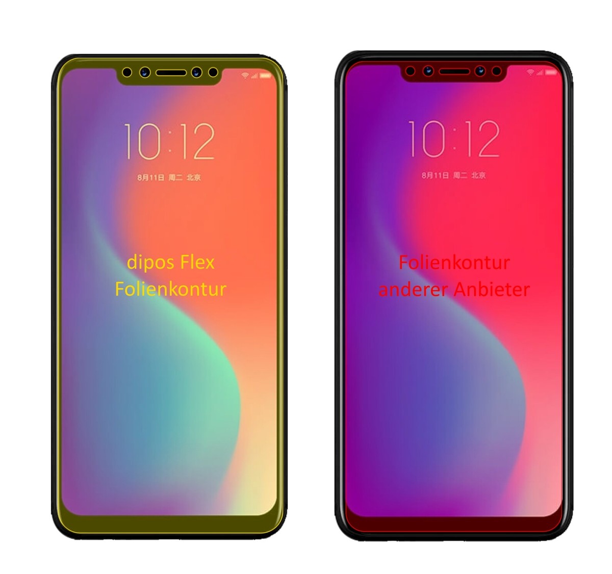 dipos I Pellicola Protettiva antiriflesso Compatibile con ASUS Zenfone 6 ZS630KL Pellicola di Protezione