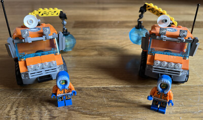 2x Lego City 60033 Arctic Ice Crawler