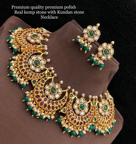 Temple Jewelry Choker Necklace Earrings 