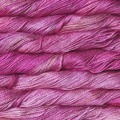 Malabrigo Mora Pure Mulberry Silk Strickgarn Wolle 50g - English Rose (57)