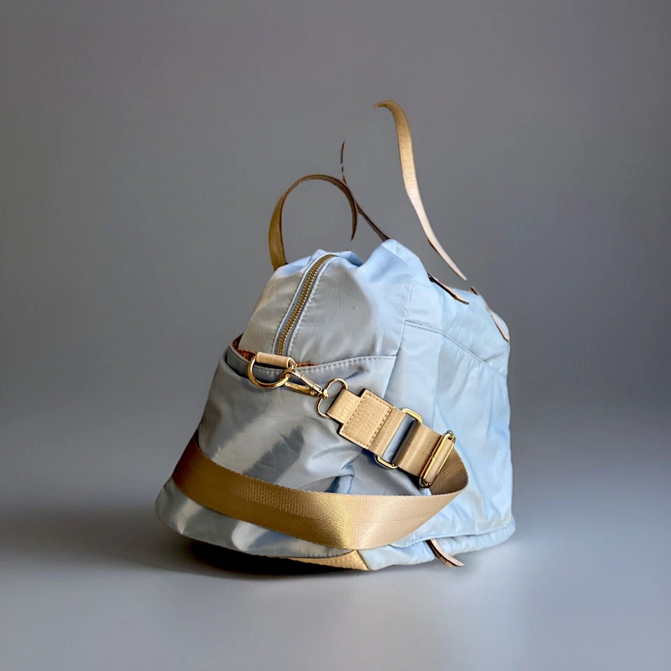 Bolsa de Viaje Anna Klein - Expansible, Ligera Duradera Impermeable Azul Llevar Foto 4 de 4