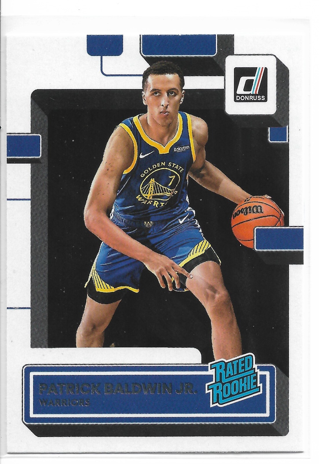 2022-23 DONRUSS RATED ROOKIE  Patrick Baldwin Jr  #228  Golden State Warriors
