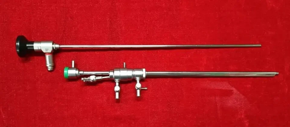 Juego de funda operativa para histeroscopia laparoscópica pinzas 5 fr e histeroscopio 2,9 mm Foto 3 de 4