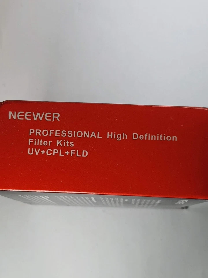 72mm UV CPL FLD 3Pcs Glass Lens Filter 72 mm E72 E-72 Circular Polarizer Neewer - Image 3 of 4