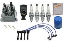 Tune-Up Kit Cap Rotor NGK Wires-Spark Plug PCV FOR 94-97 Honda Accord EX