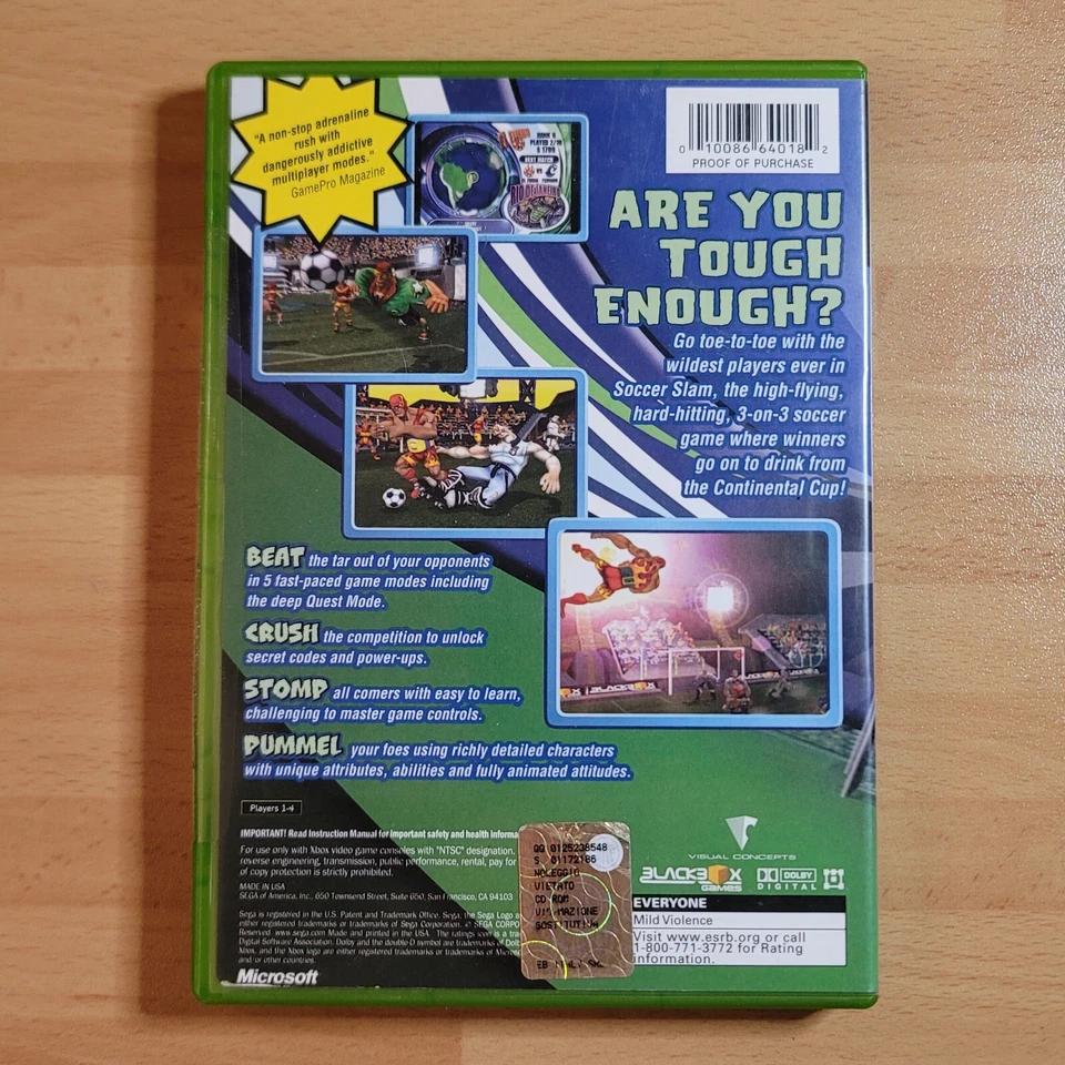 Sega Soccer Slam Xbox Ntsc - Immagine 2 di 4