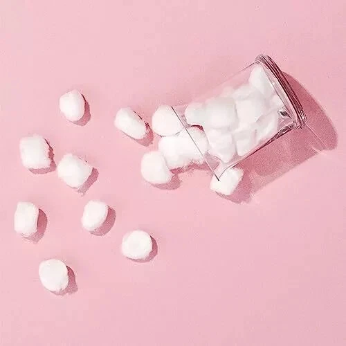 Bolas Diane 100 % algodón puro 100 unidades suave súper absorbente, algodón multiusos Foto 3 de 4