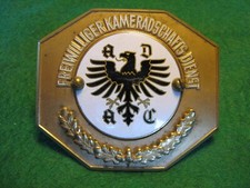 ADAC Plakette Freiwilliger Kameradschaftsdienst in Gold für Motorradfahrer