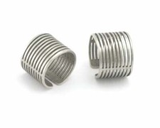 Statement ring lines Adjustable Ring Antique Silver plated Brass 6US 9.5US 4292