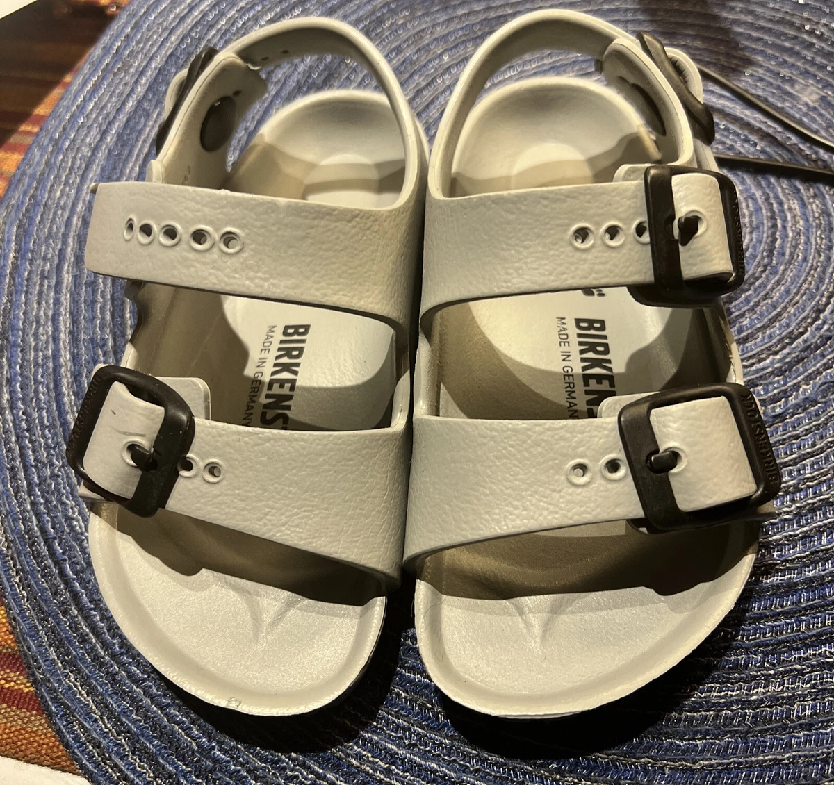 KIDS MILANO EVA GRAY NARROW SANDALS 1013540 TODDLER size8 | eBay