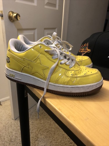 bape spongebob shoes
