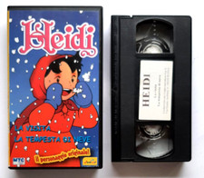 Vhs Heidi La Visita/Tempesta Di Neve Film Animazione Videocassetta (V101)