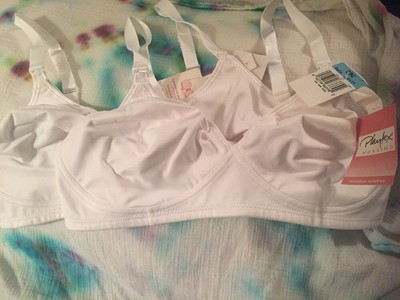 2 Playtex Nursing Bras Seamless Wirefree Style 4117  38 C New White